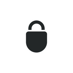 lock icon vector