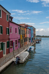 discovery of the city of Venice, Burano and its small canals and romantic alleys