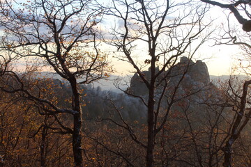 view of the top of the mountain