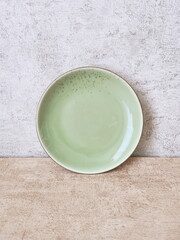 Rustic Green Plate