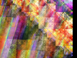 Imaginatory fractal background Image