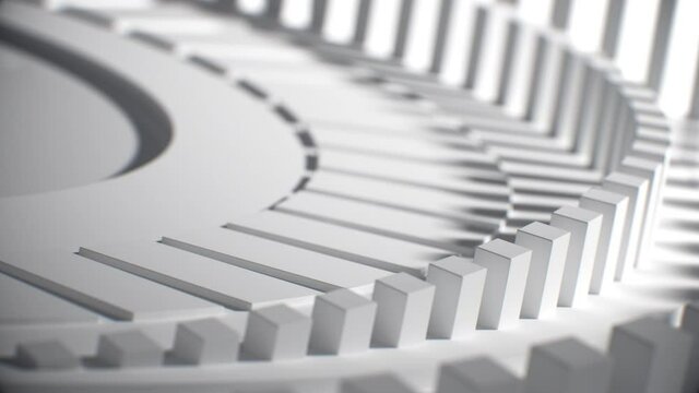 Abstract background for business presentation, Cubes closeup stracture with shadows seamlees animation 