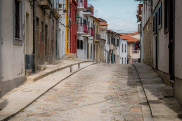 Obraz na płótnie Canvas stone path of a Portuguese village