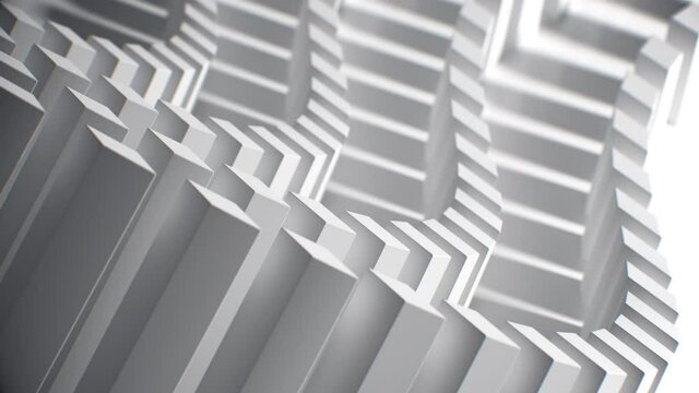 Abstract background for business presentation, Cubes closeup stracture seamlees animation