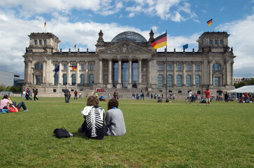 Ludzie, Reichstag © Grzegorz