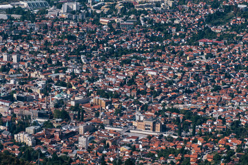 Obraz premium view of the city