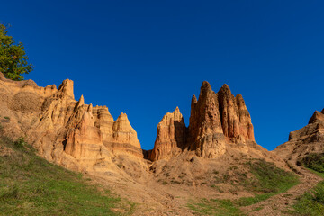 Fototapeta premium sand dunes in the mountains