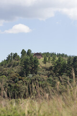 a huge view over a landscape in the interior of Sao Paulo 