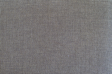 Obraz premium Natural linen texture background with delicate grid , light grey canvas texture background