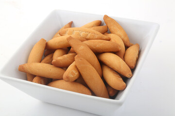 bread sticks as typical snack spanish food