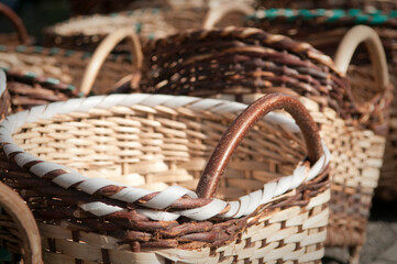 Hand made baskets