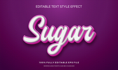 cute  text pink color. editable text style effect