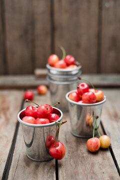 fresh cherries