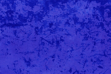 Obraz premium Cardboard blue abstract pattern texture close-up. Retro old paper background. Grunge concrete wall. Vintage blank wallpaper.