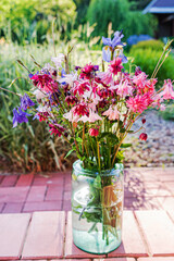 nice bouquet in the vase