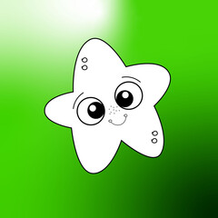 vector beautiful star banner illustration background design graphic art cartoon cute line stars business