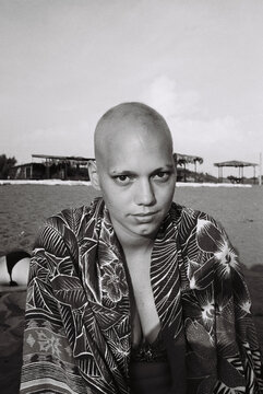 Portrait of a young girl