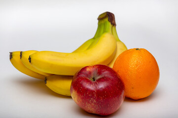 bananas orange and apples