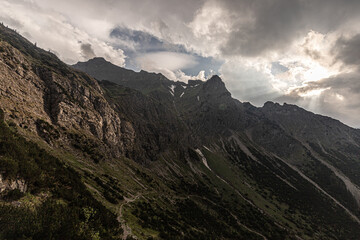 Fototapeta premium Wetterschauspiel