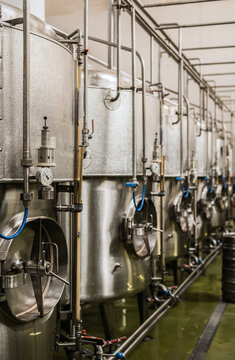 Old brewery complex /distillery tanks.