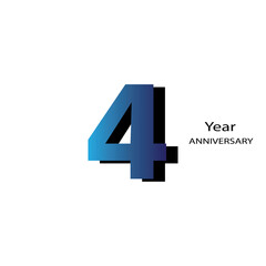 Obraz premium anniversary concept template design