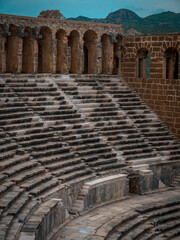 Fototapeta na wymiar aspendos amphitheater