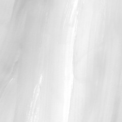 Obraz premium White ink and watercolor texture on white paper background. Gradient paint strokes and decalcomania effect. Hand-painted gouache abstract image. Mess on the canvas.
