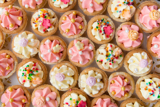 Pastel cupcakes