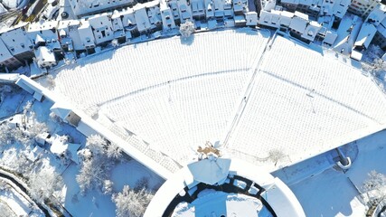 Munot-Festung wacht &uuml;ber Altstadt von Schaffhausen