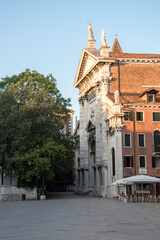 Characteristic view of the city of Venice, Italy, Europe