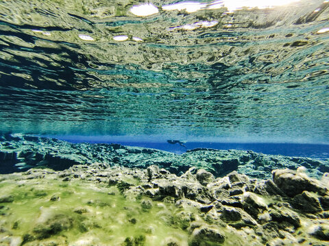 Floating Between Continental Plates