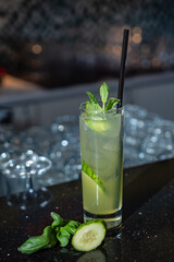mocktail in the bar