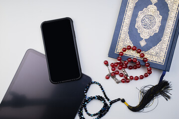 The application of technology devices and applications into digitization of Quran, or e-Quran....