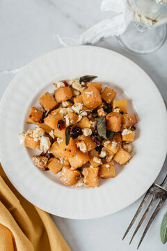 Roasted pumpkin