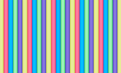 Obraz premium Modern geometric abstract pastel paper banner cover design with pink, purple, yellow, green, blue triangles shapes on texture background for card, flyer, invitation, banner, party, print advertising