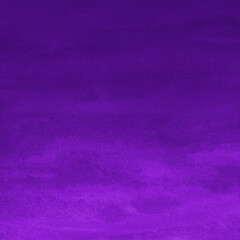 Purple ink and watercolor texture on white paper background. Gradient paint strokes and decalcomania effect. Hand-painted gouache abstract image. Mess on the canvas.