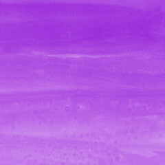 Purple ink and watercolor texture on white paper background. Gradient paint strokes and decalcomania effect. Hand-painted gouache abstract image. Mess on the canvas.