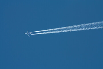 plane in the sky