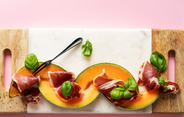 Traditional Spanish Tapas Jamon Iberico