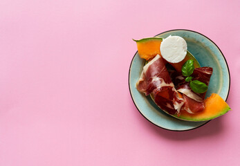Traditional Spanish Tapas Jamon Iberico