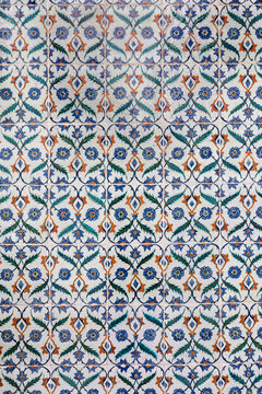 Tiles in Topkapi Palace
