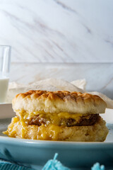 Sausage Egg Cheese Biscuit