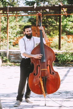 Musicians playing outdoor