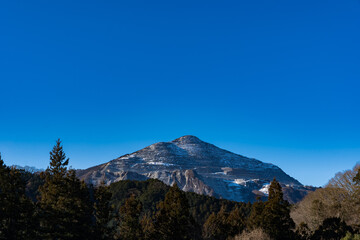 武甲山　雪景色
