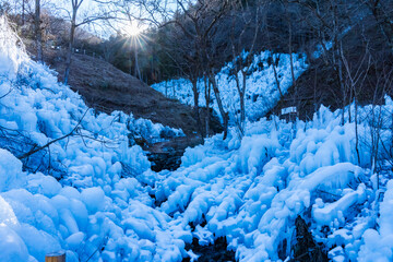 あしがくぼの氷柱