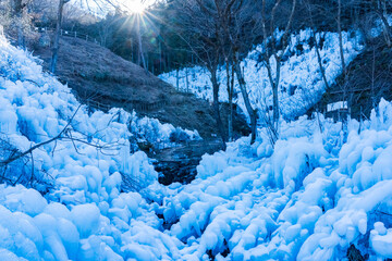 あしがくぼの氷柱