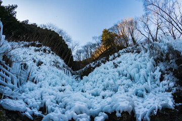 あしがくぼの氷柱