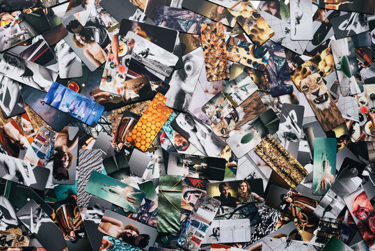 Picture of my as calling card printed Stocksy pictures