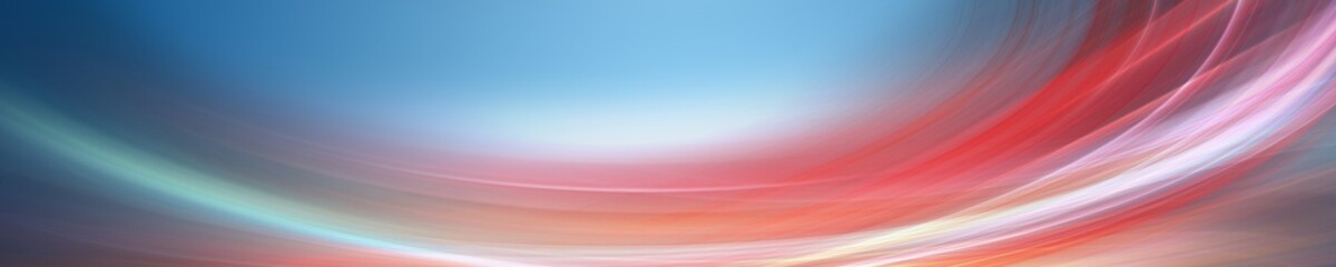 Abstract elegant wave panorama design with space for your text