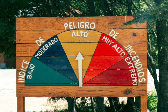 Fire Hazard Level Patagonia